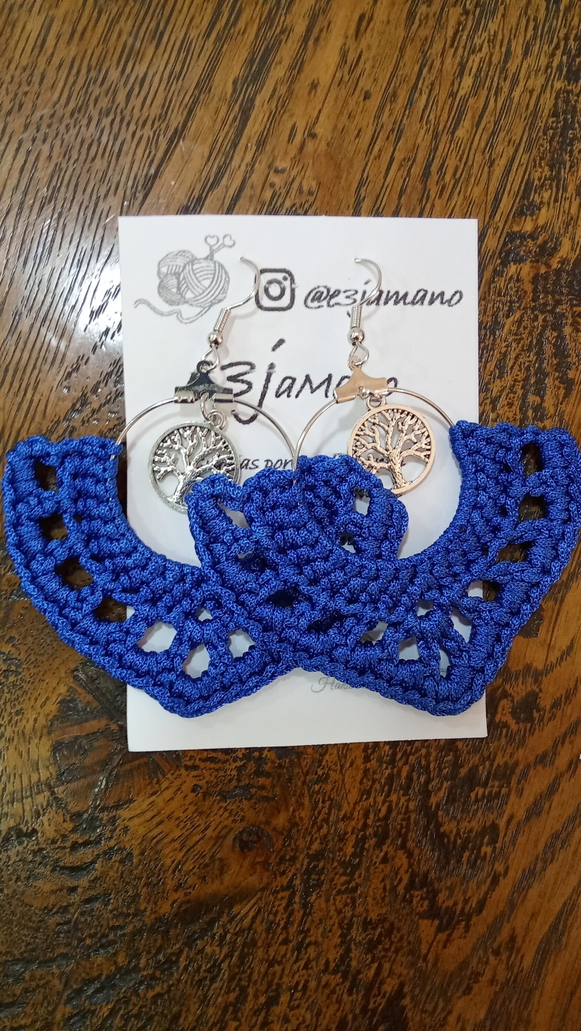 PENDIENTES DE CROCHET - 2