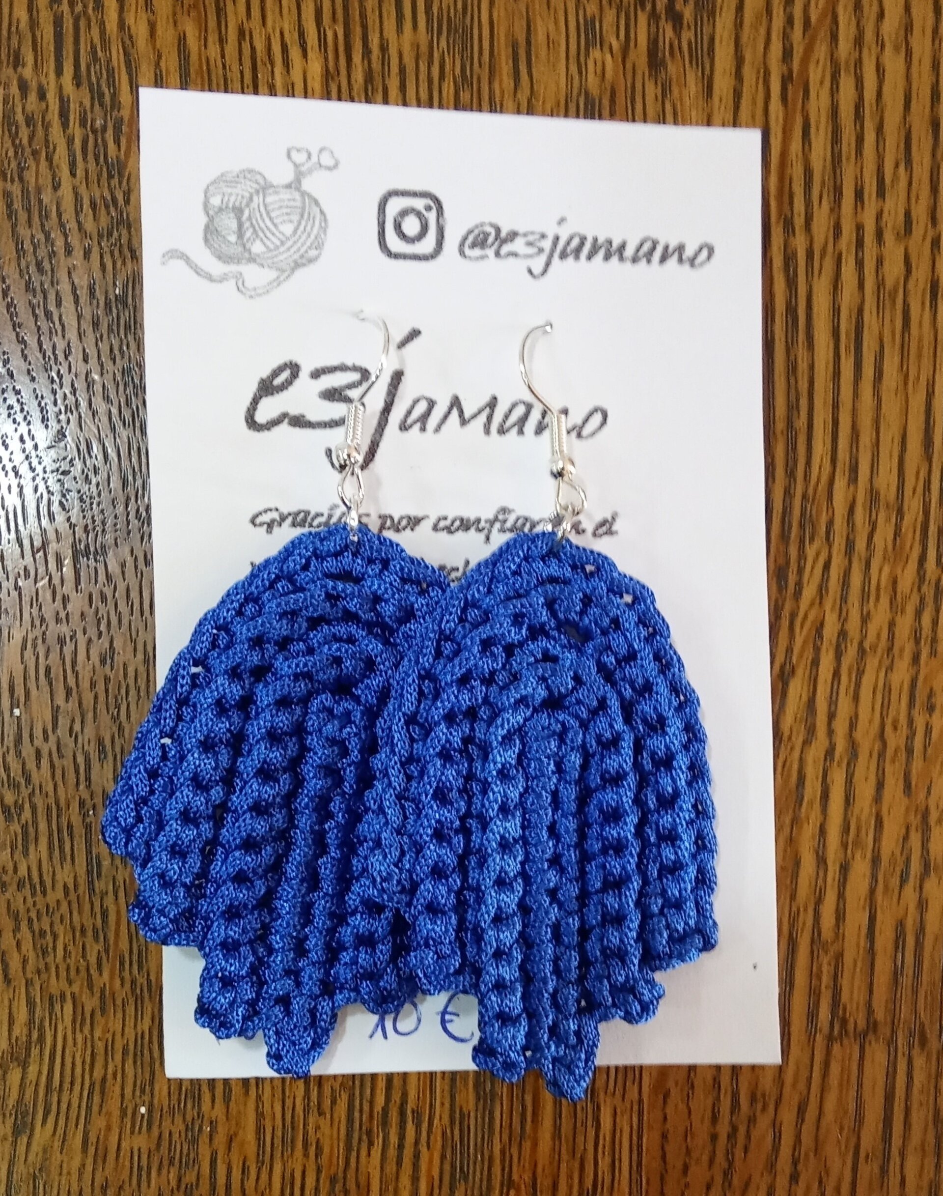 PENDIENTES DE CROCHET - 2