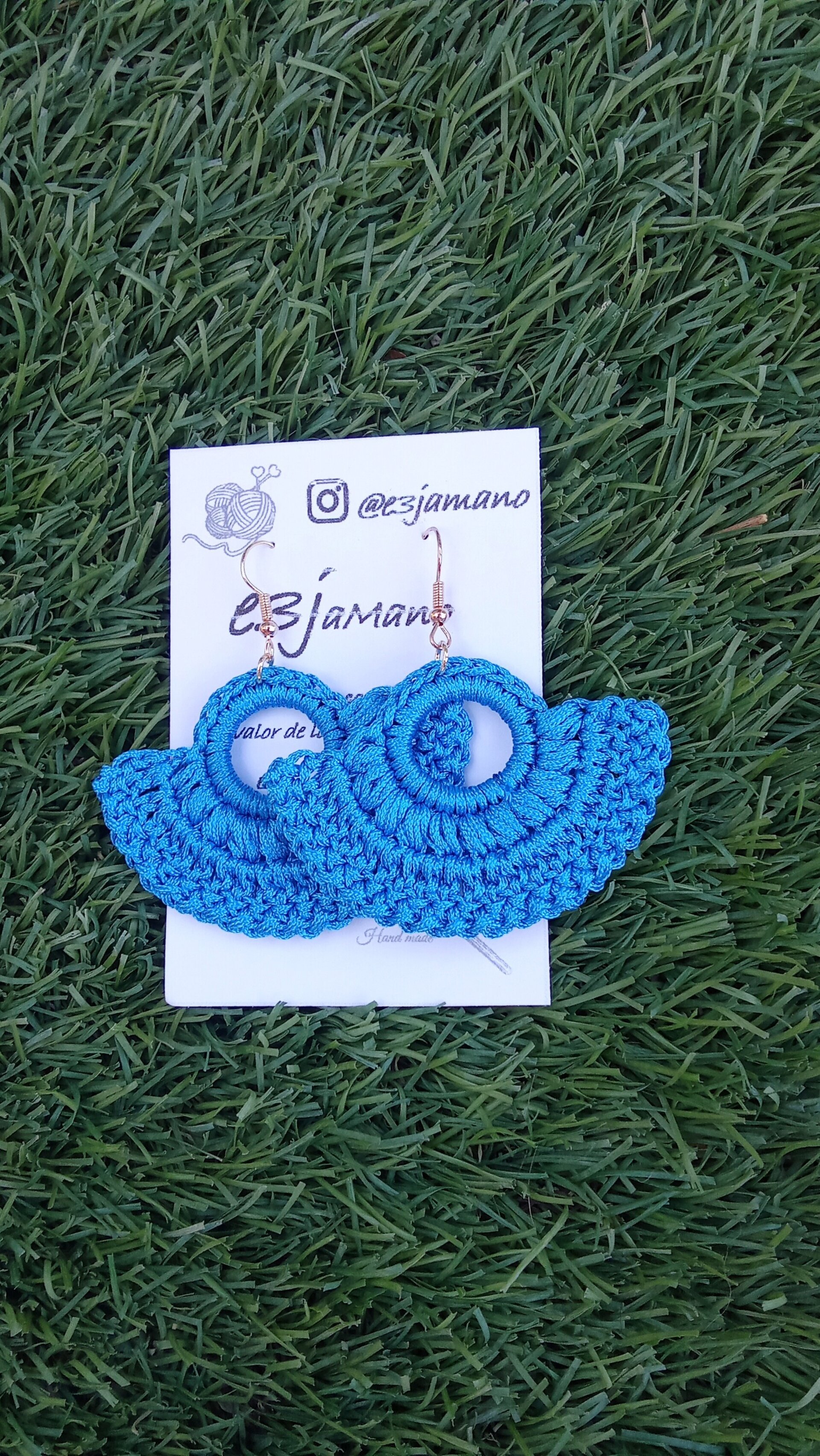PENDIENTES DE CROCHET - 3