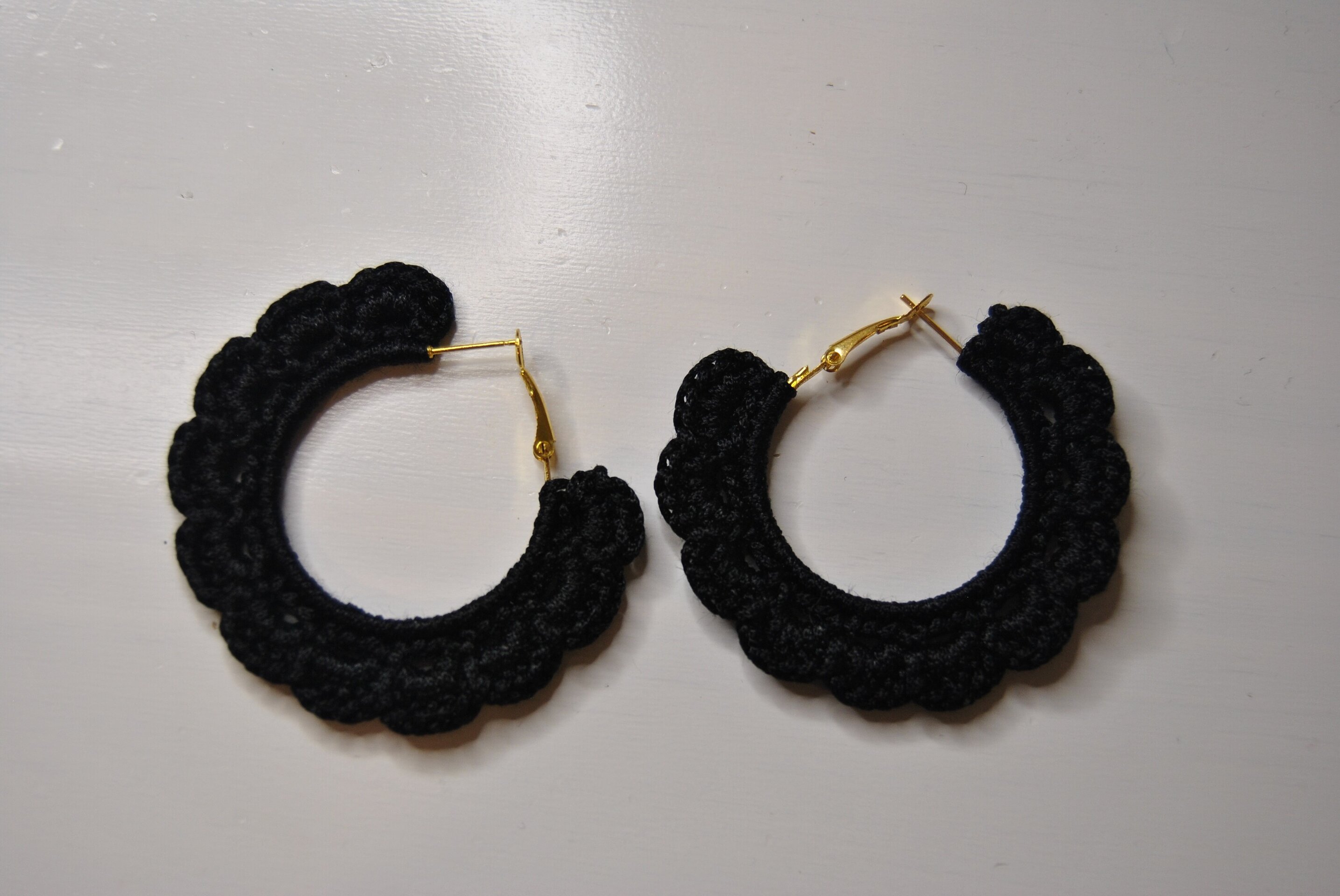 PENDIENTES DE CROCHET - 2