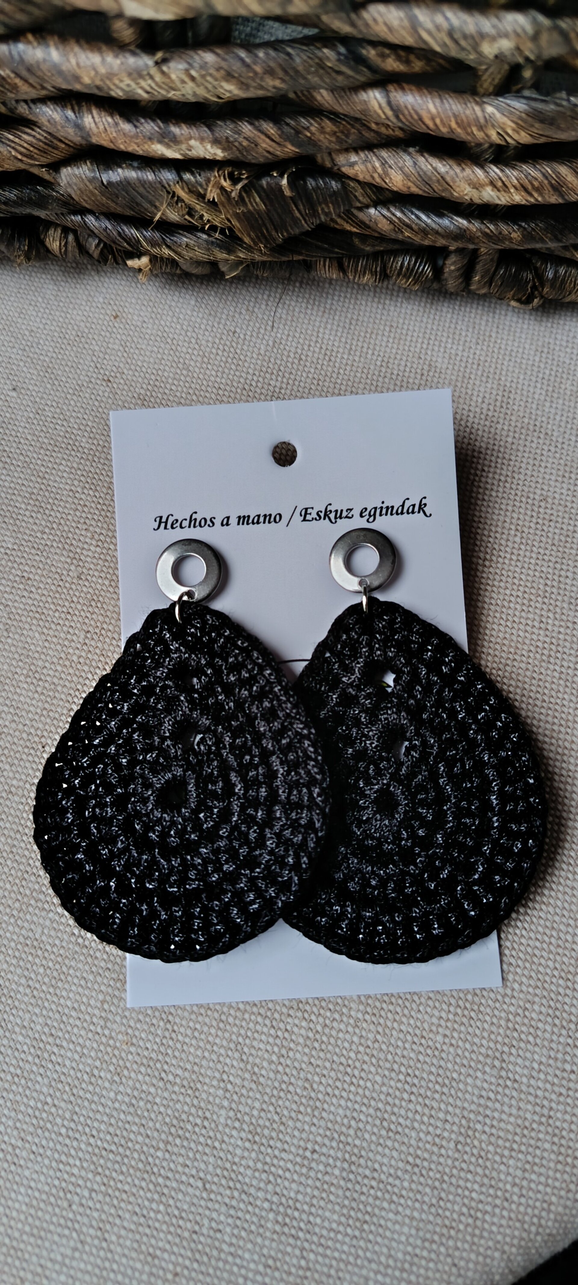 PENDIENTES DE CROCHET - 5