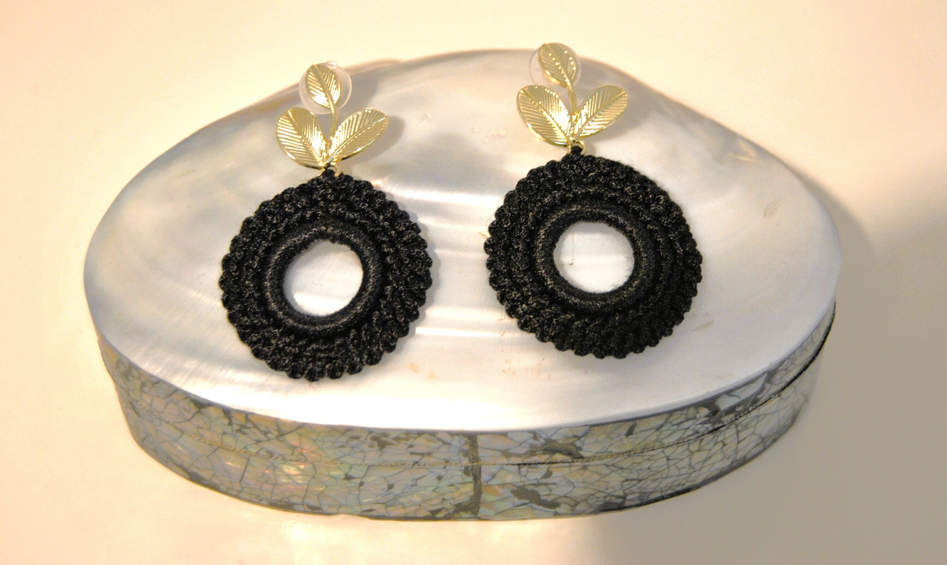 PENDIENTES DE CROCHET - 2