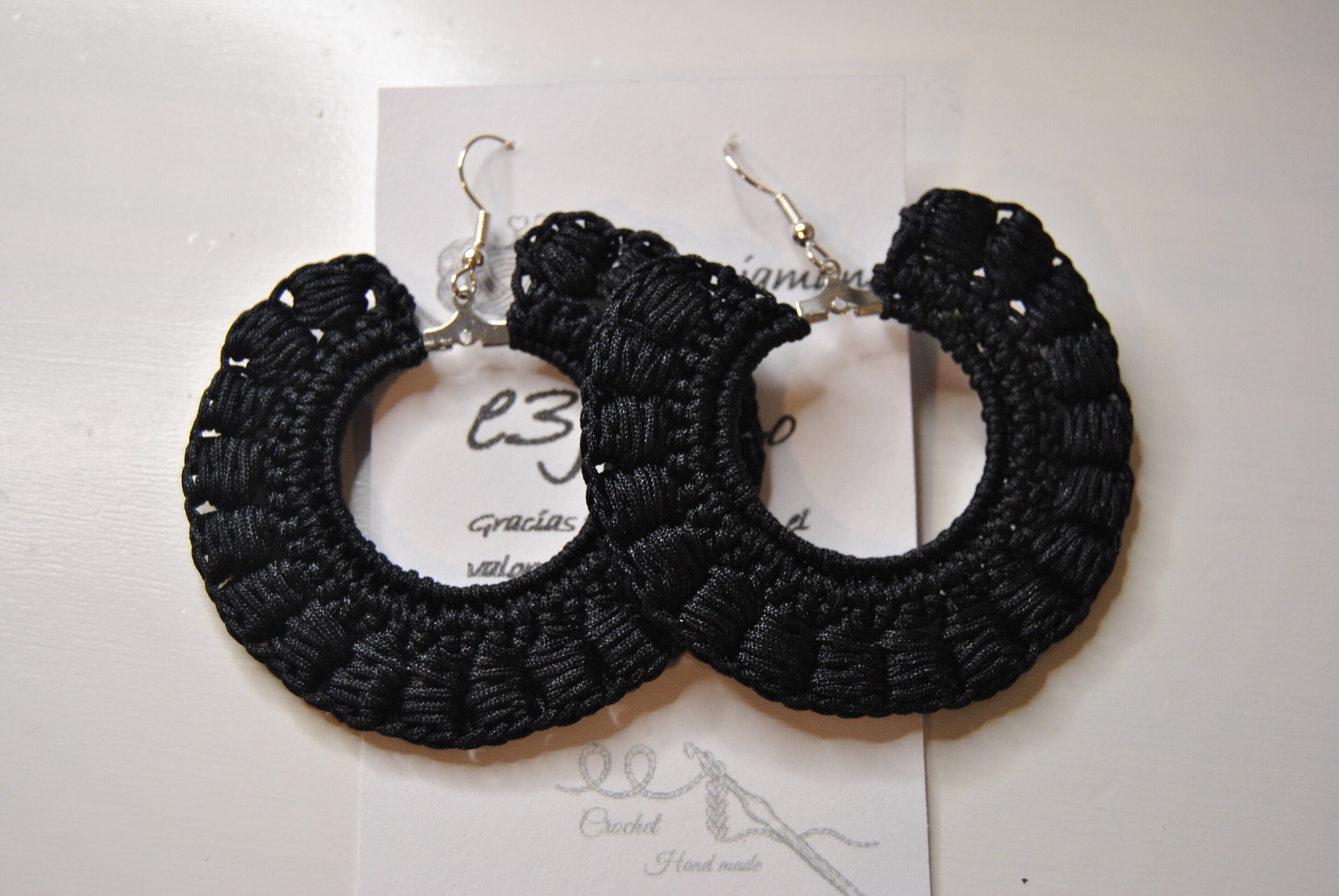 PENDIENTES DE CROCHET - 5
