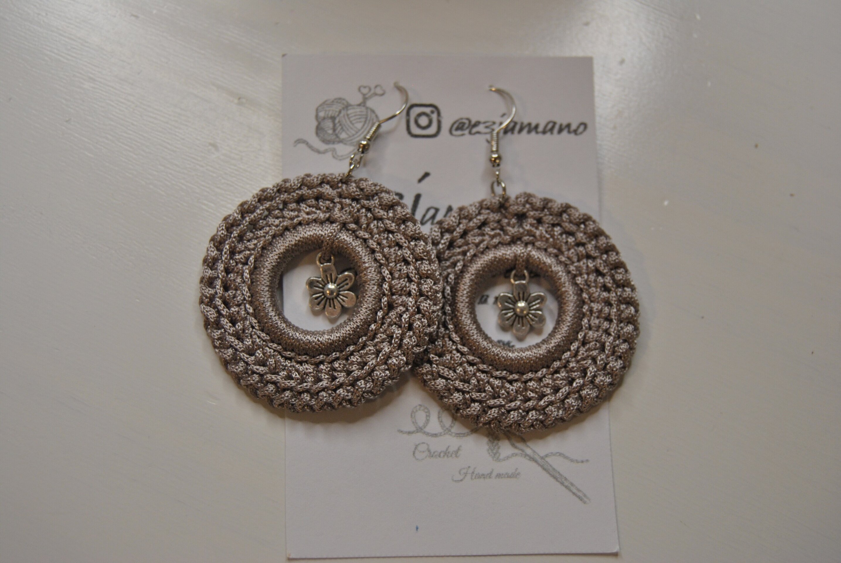 PENDIENTES DE CROCHET - 2