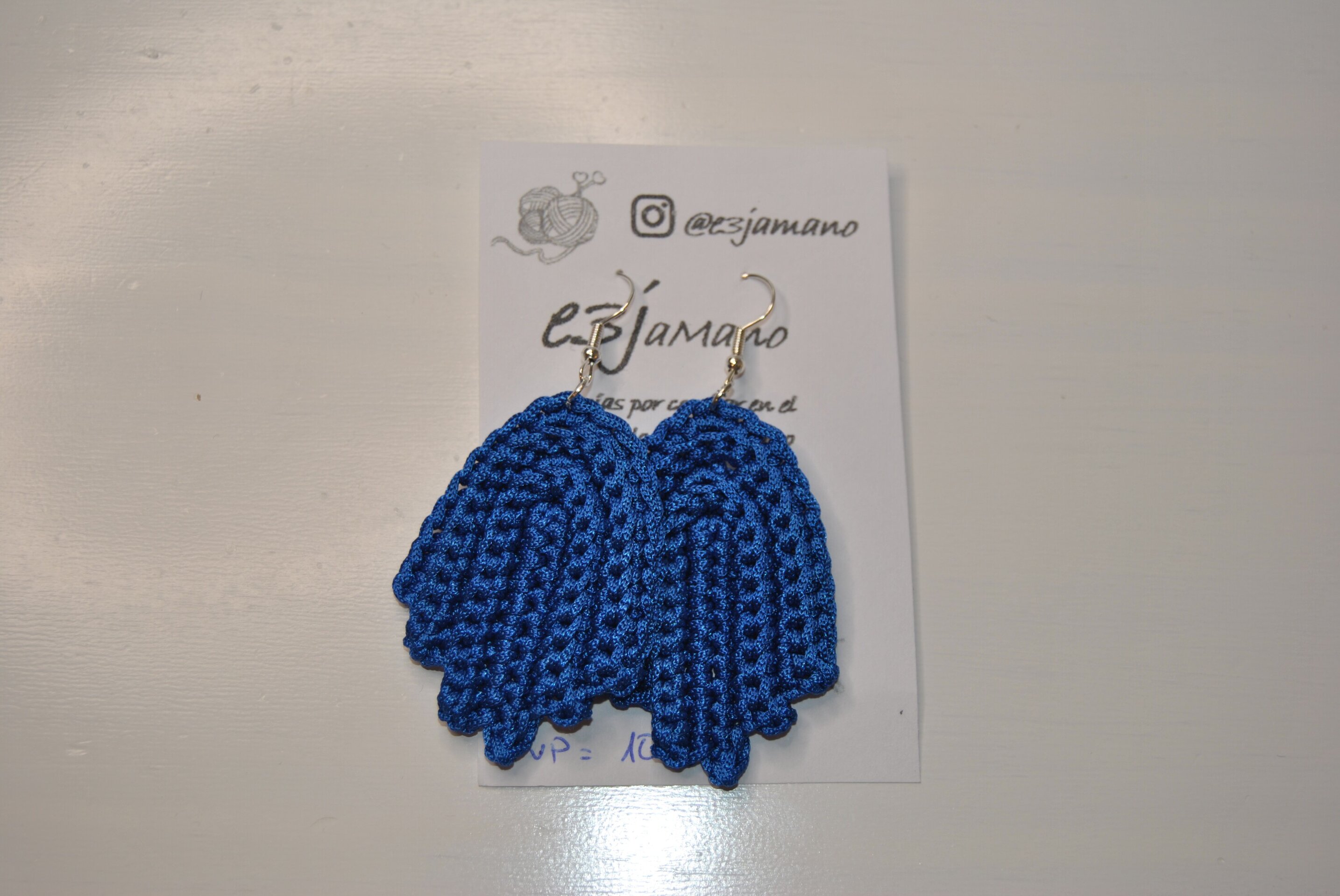 PENDIENTES DE CROCHET - 3