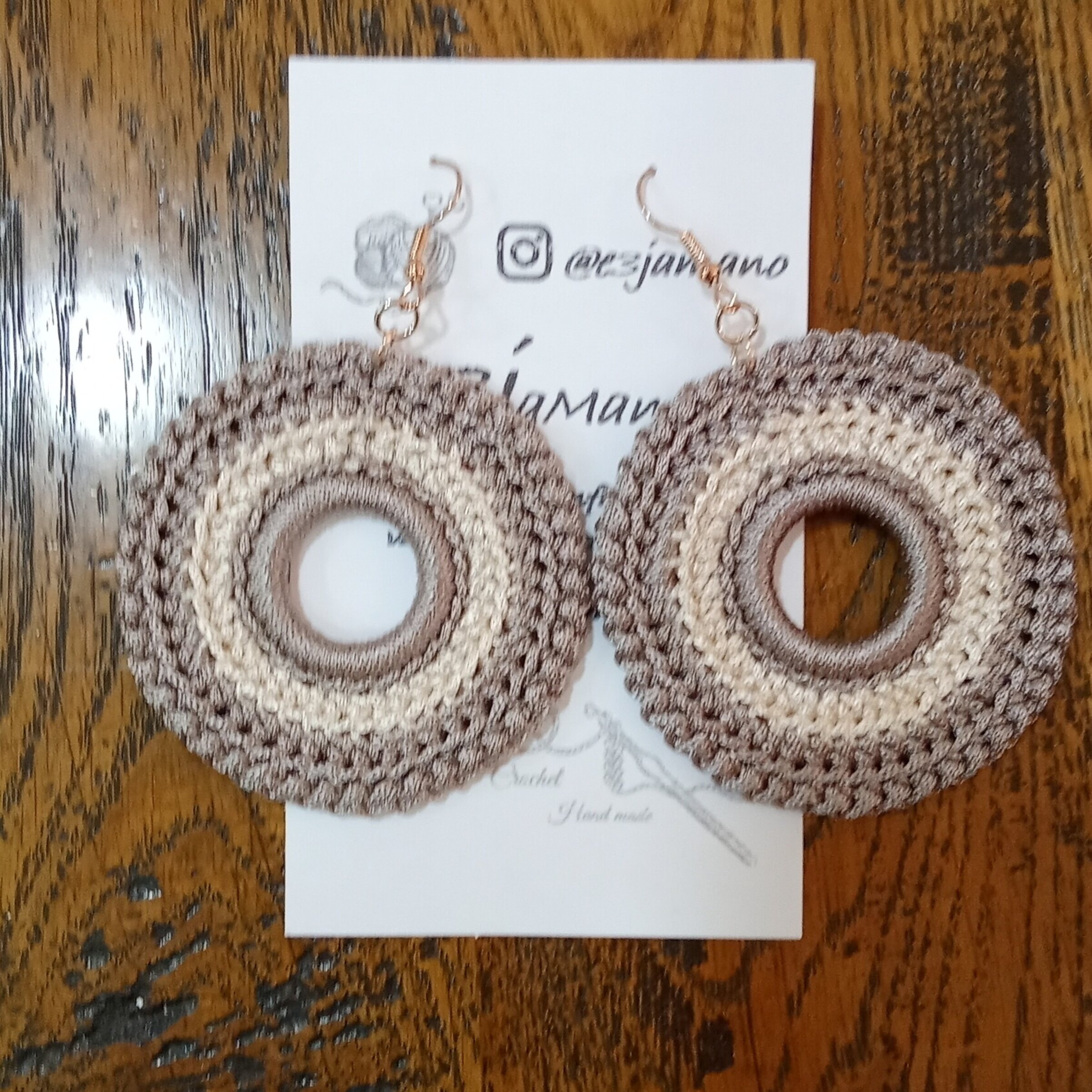 PENDIENTES DE CROCHET