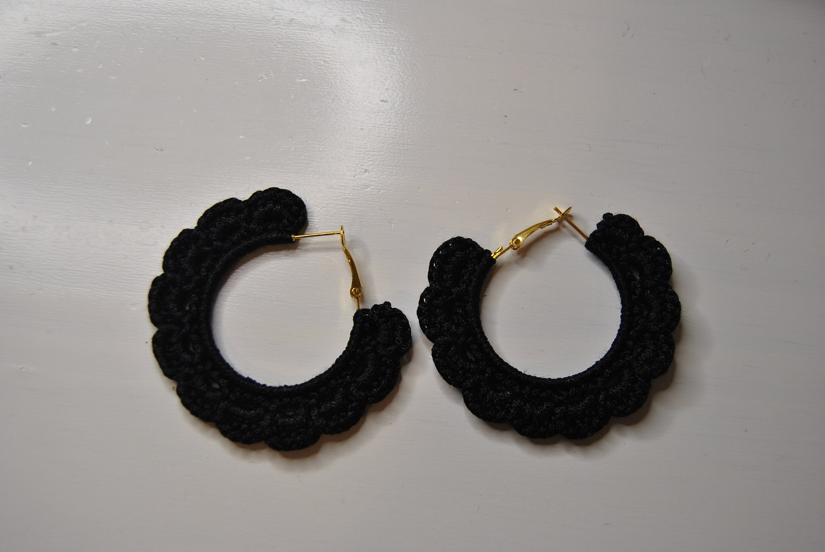 PENDIENTES DE CROCHET - 4