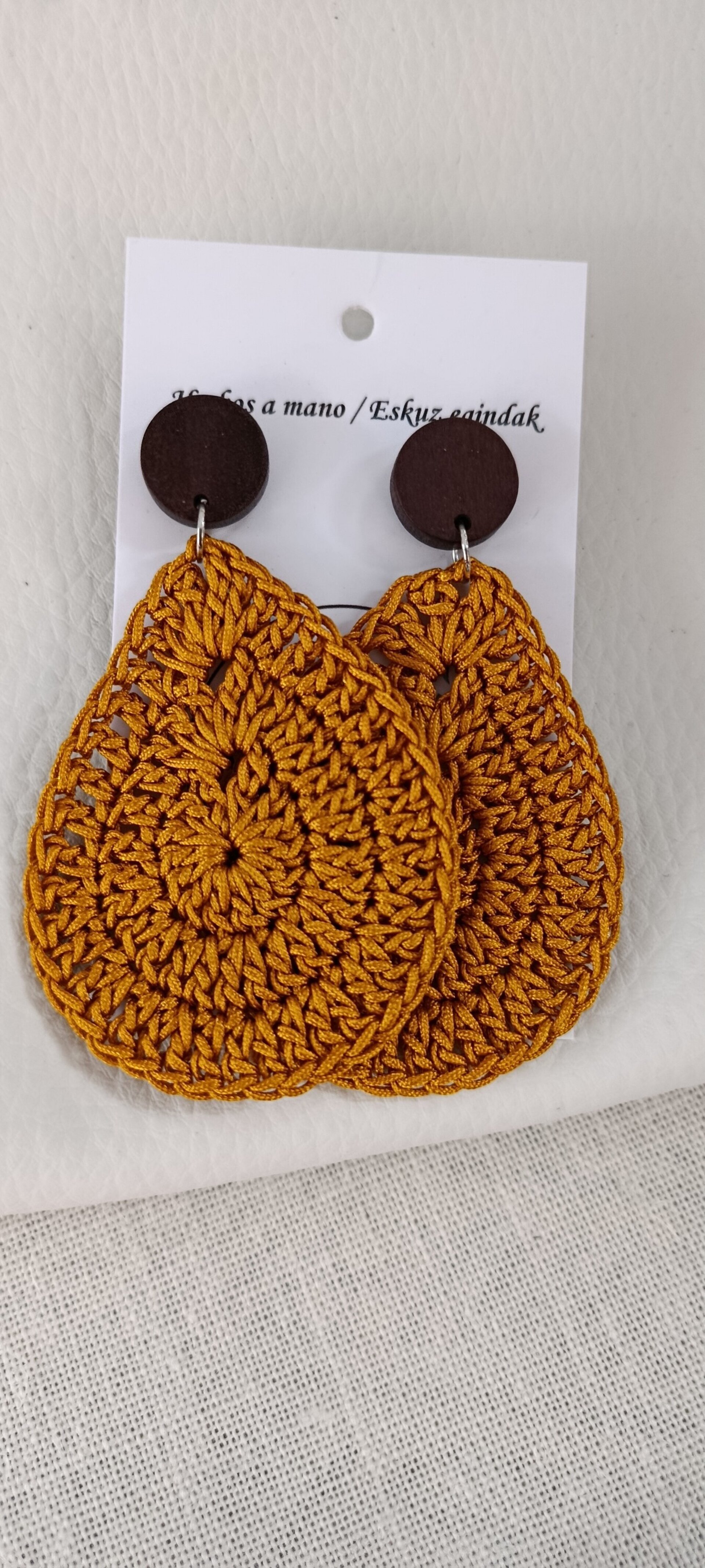 PENDIENTES DE CROCHET - 3