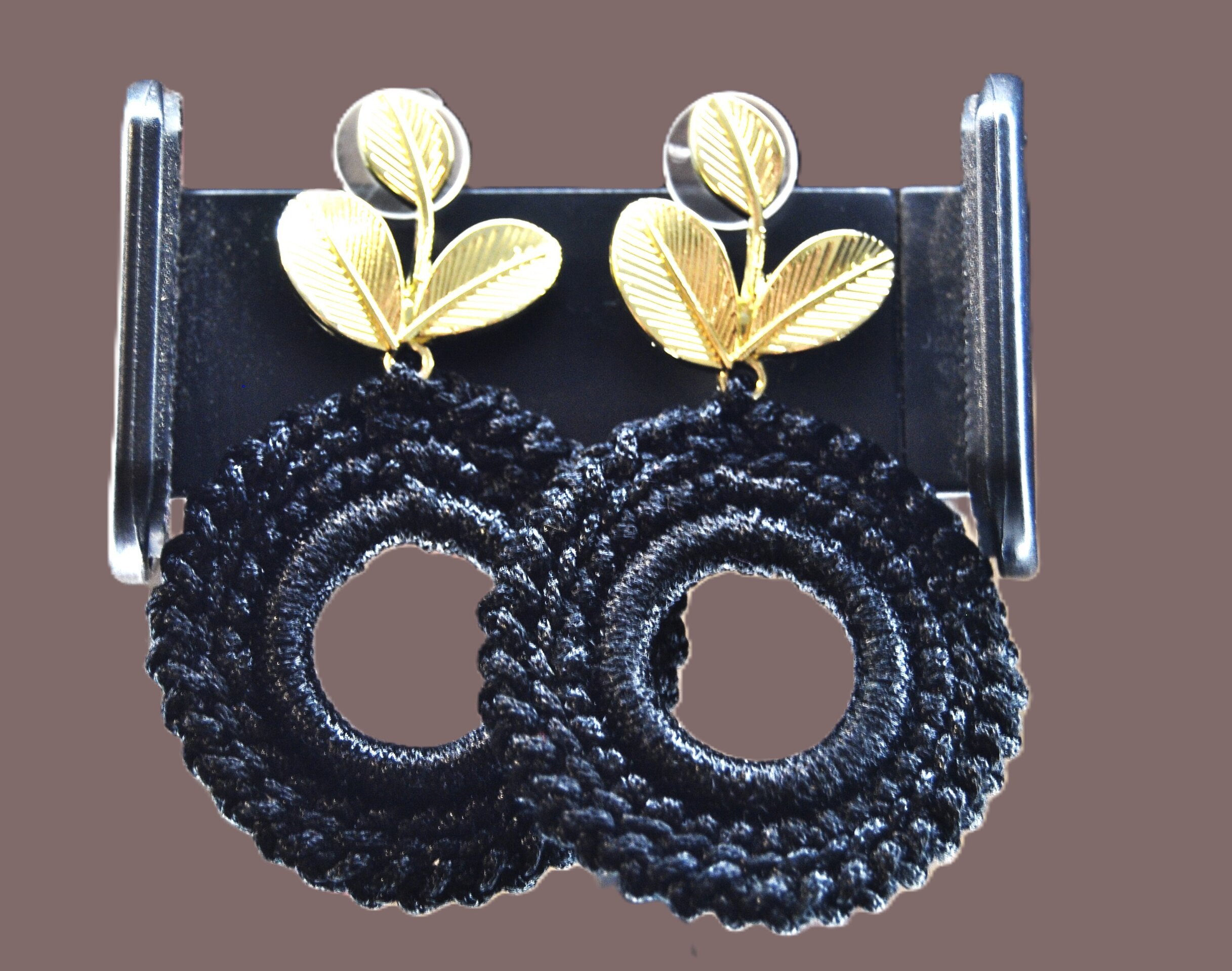 PENDIENTES DE CROCHET - 4