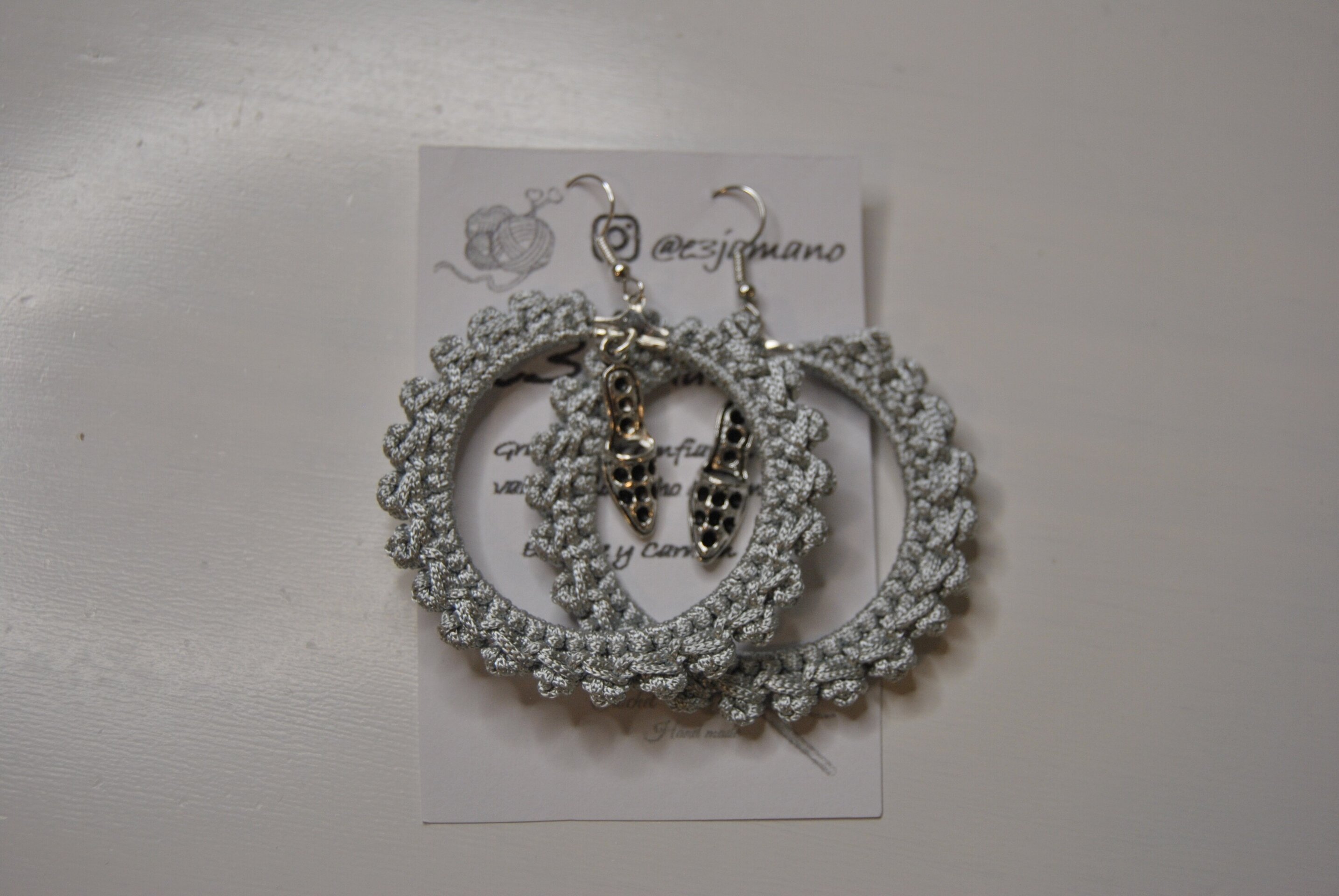 PENDIENTES DE CROCHET - 5